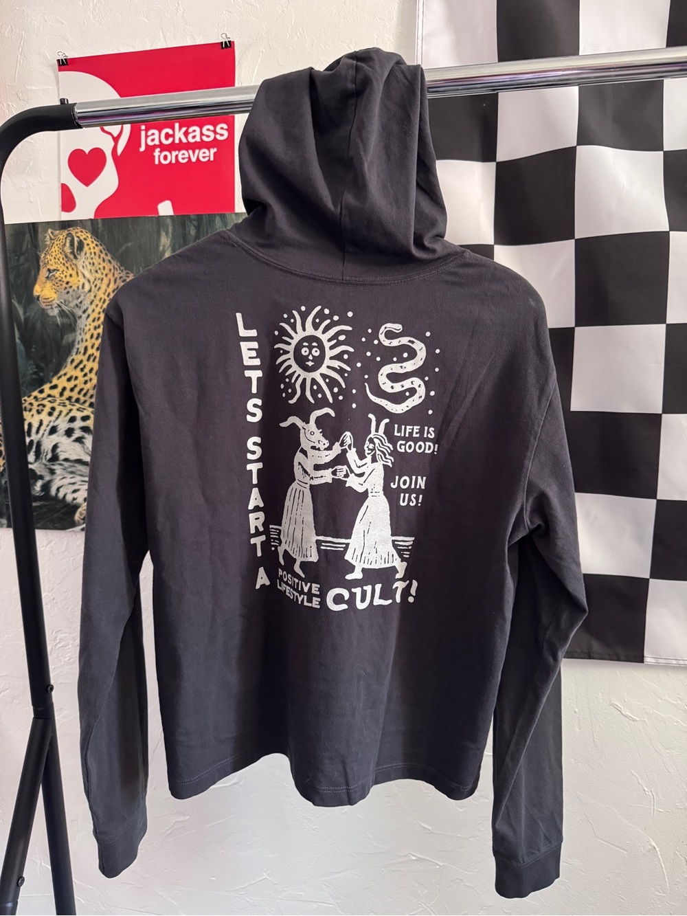 Life is Good Crusher Hooded Shirt